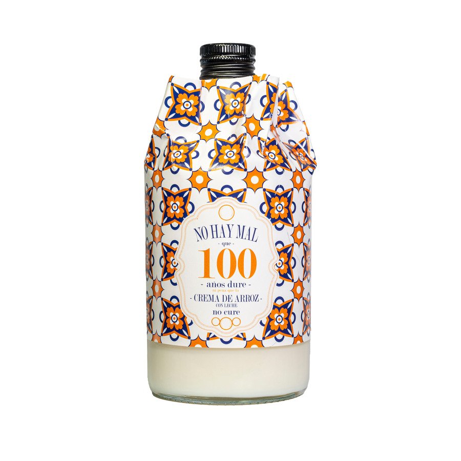 Crema de arroz con leche 100 años botella 70 cl.