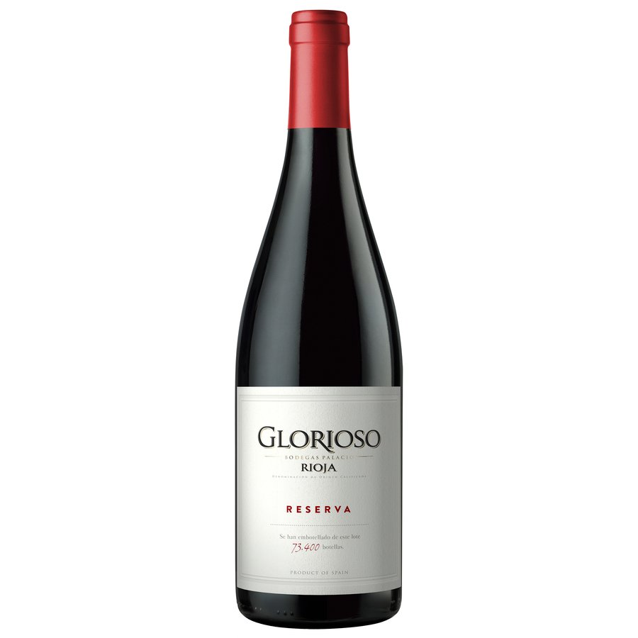 Vino Rioja GLORIOSO reserva botella 75 cl.