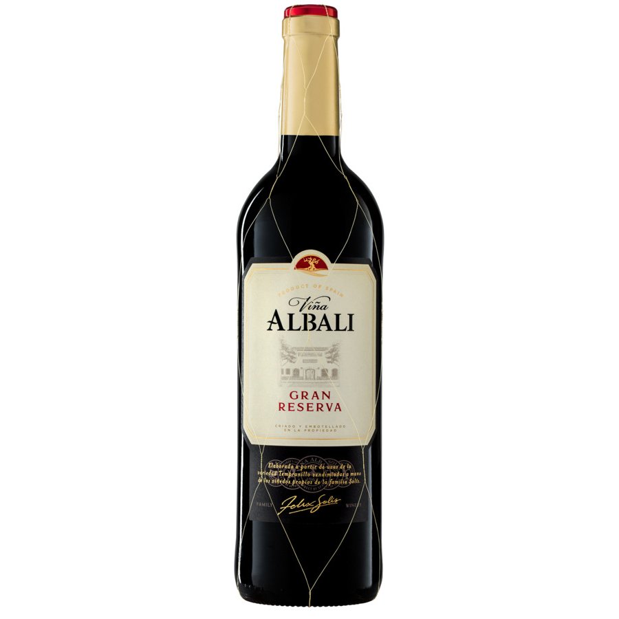 Vino D.O.Valdepeñas VIÑA ALBALI gran reserva botella 75 cl