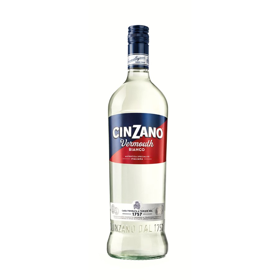 Vermouth blanco CINZANO botella  1 l