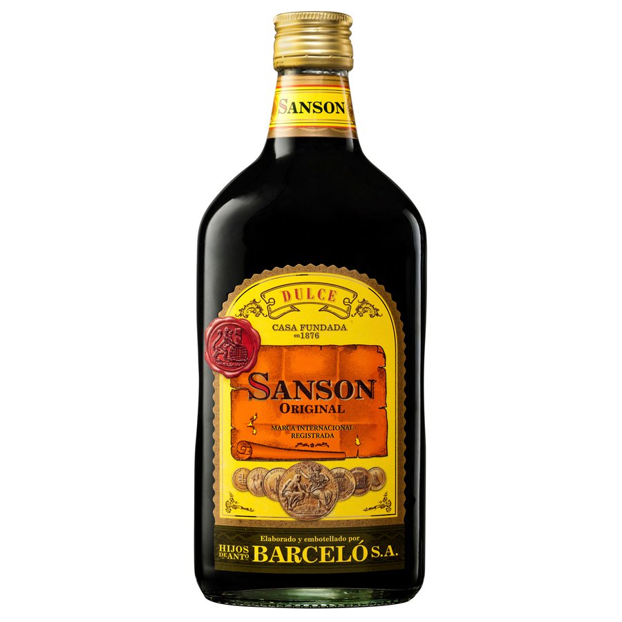 Vino quinado SANSON botella  1 l.