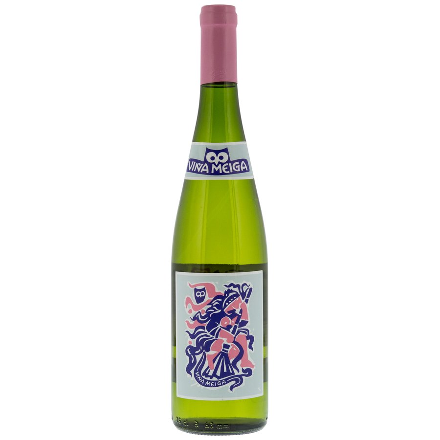 Vino de mesa VIÑA MEIGA blanco botella 75 cl