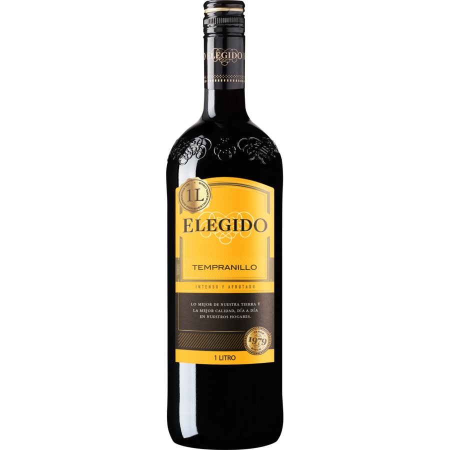 Vino ELEGIDO tinto botella  1 l