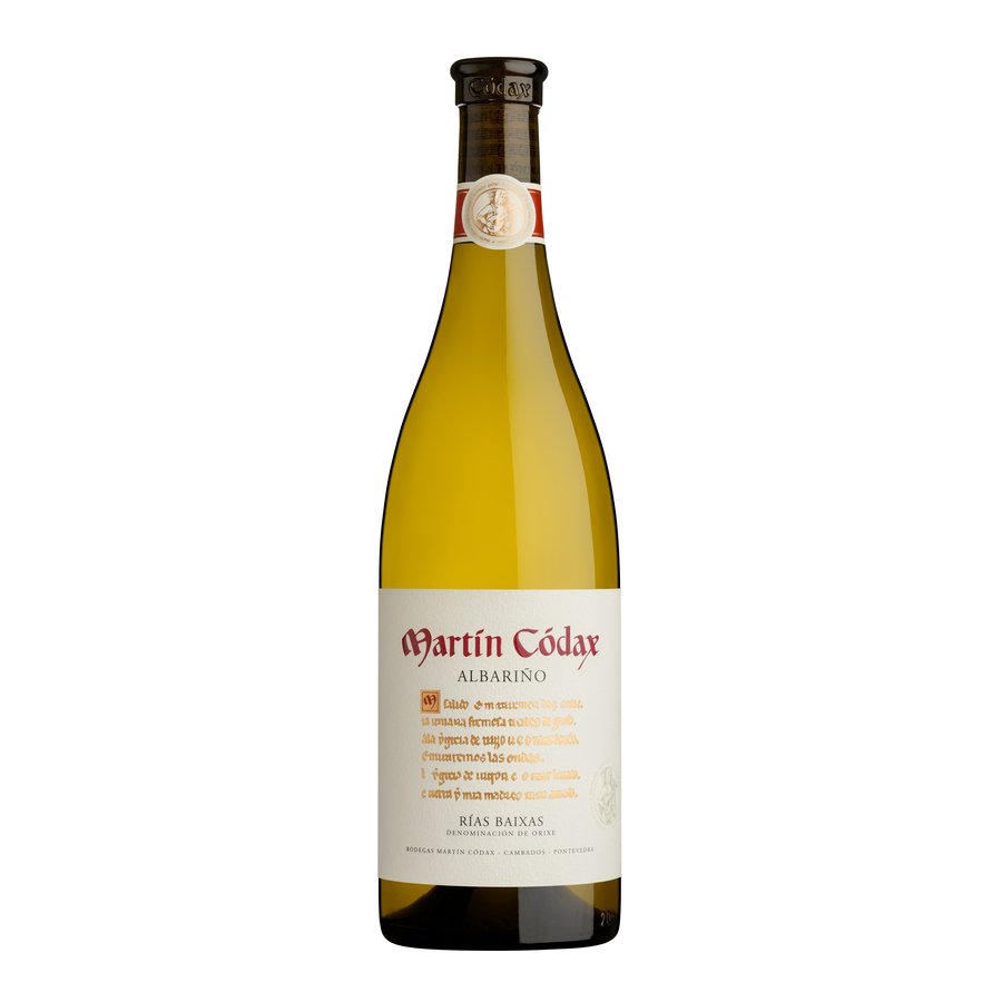 Vino D.O Rías Baixas albariño MARTIN CODAX botella 75 cl