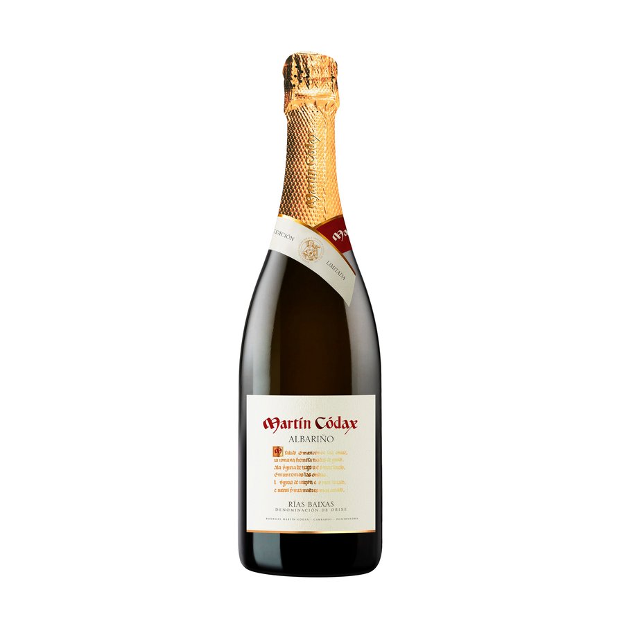 Vino Rías Bixas espumoso MARTIN CODAX botella 75 cl.