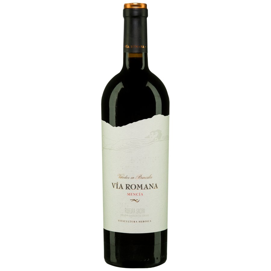 Vino Ribeira Sacra mencía tinto VIA ROMANA 75 cl