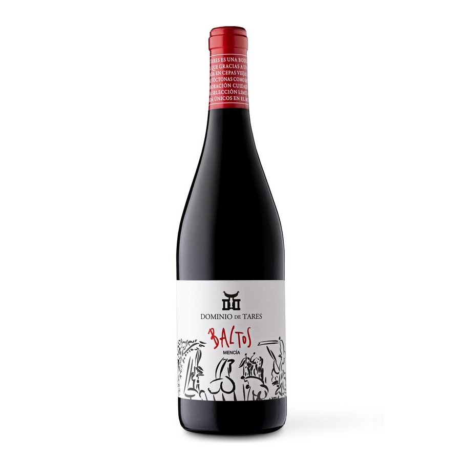 Vino tinto Bierzo BALTOS botella 75 cl