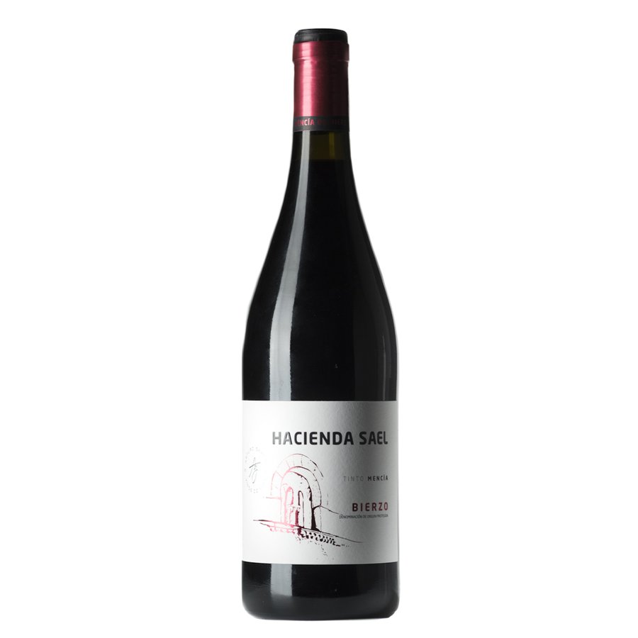 Vino Bierzo HACIENDA SAEL mencía botella 75 cl