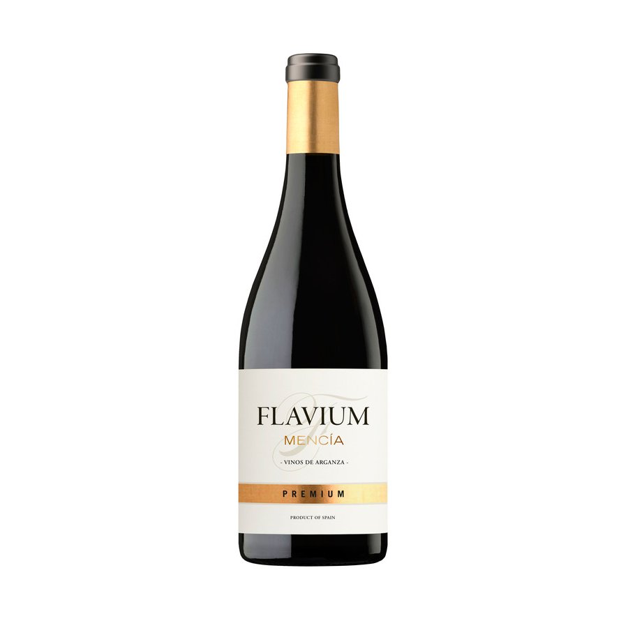 Vino tinto premium FLAVIUM botella 75 cl.