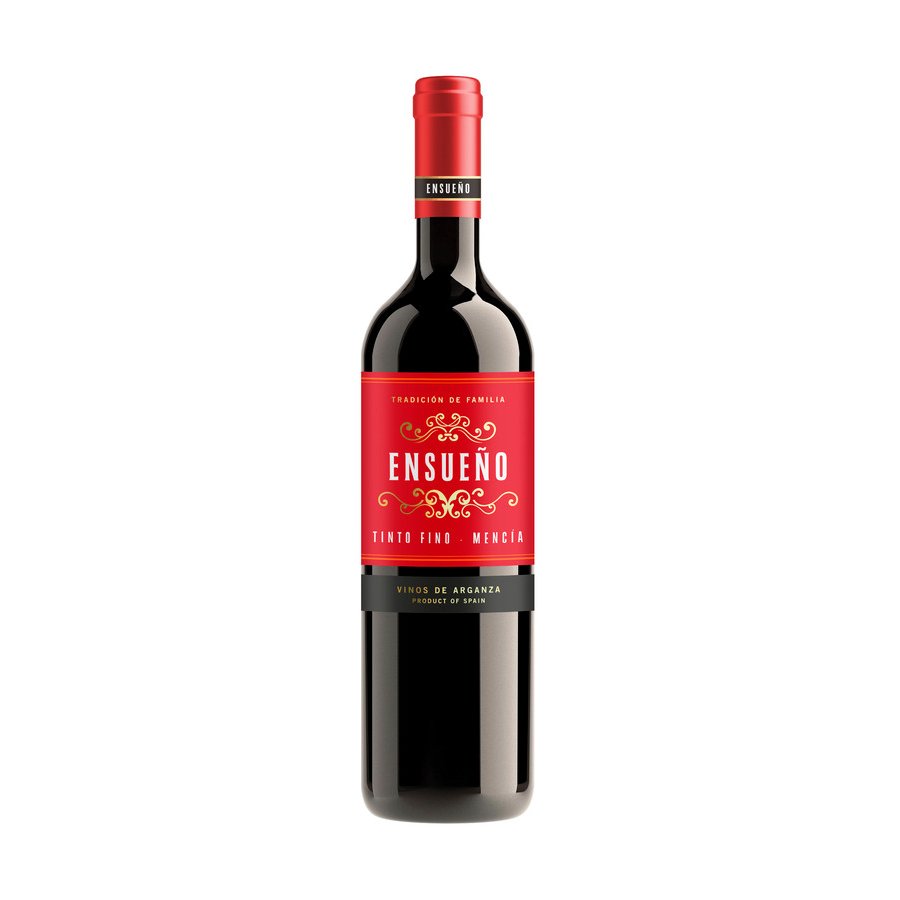 Vino ENSUEÑO mencía botella 75 cl.