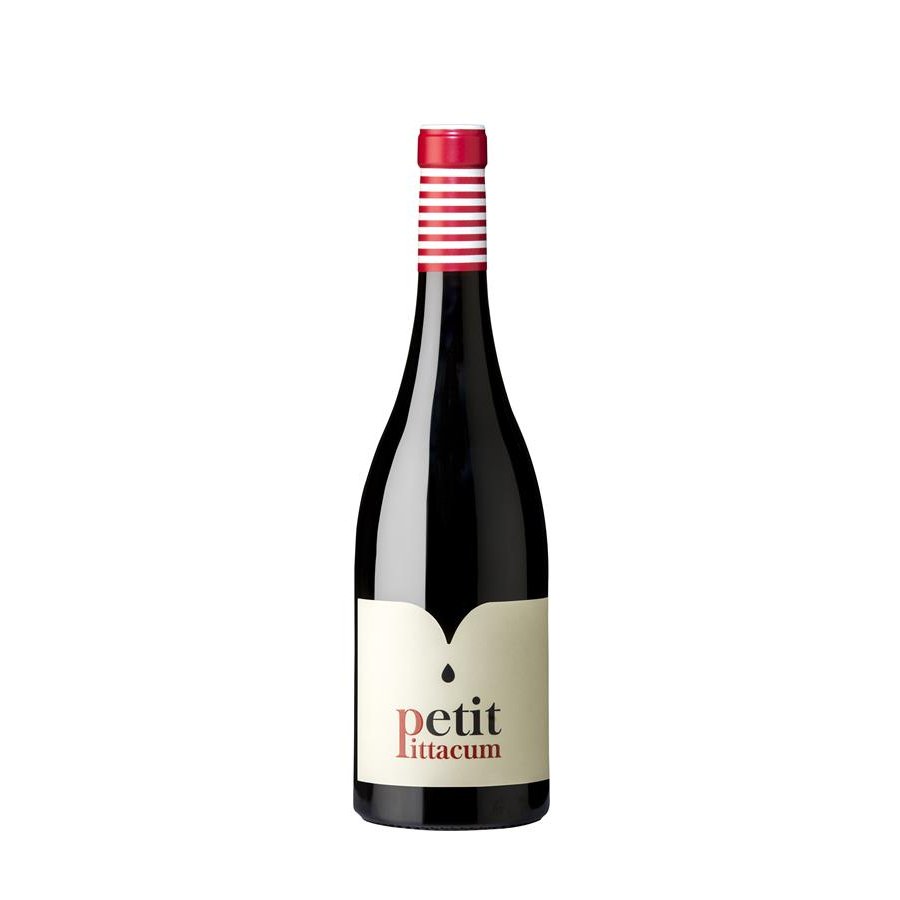 Vino D.O.Bierzo tinto Petit PITTACUM mencía botella 75 cl.
