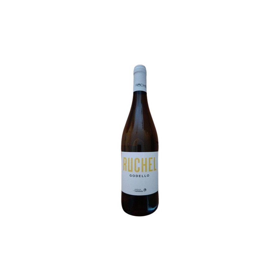 Vino D.O. Valdeorras godello RUCHEL blanco botella 75 cl