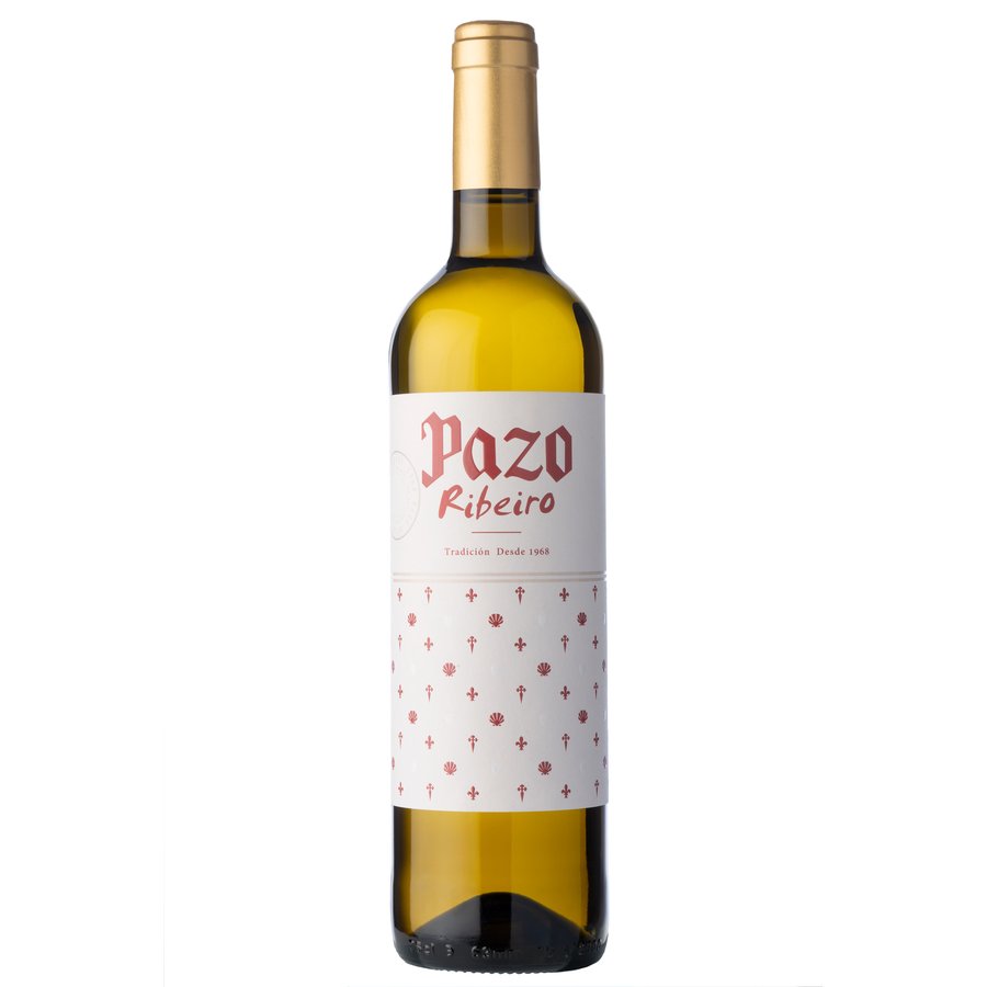 Vino Ribeiro blanco PAZO botella 75 cl