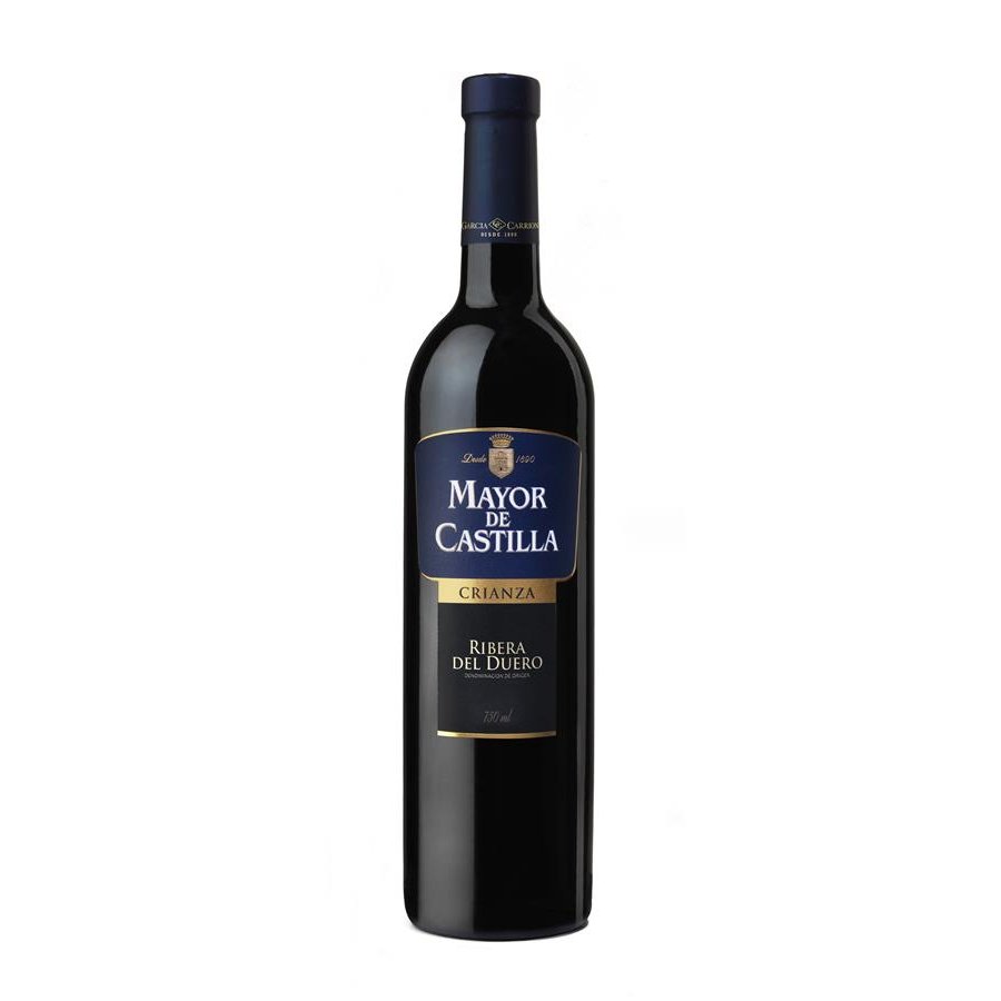 Vino D.O Ribera del Duero crianza MAYOR DE CASTILLA  botella 75 cl.
