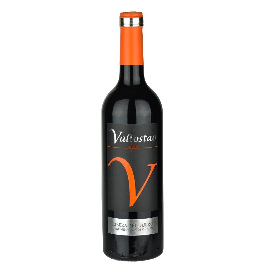 Vino D.O Ribera del Duero VALTOSTAO roble tinto botella 75 cl.