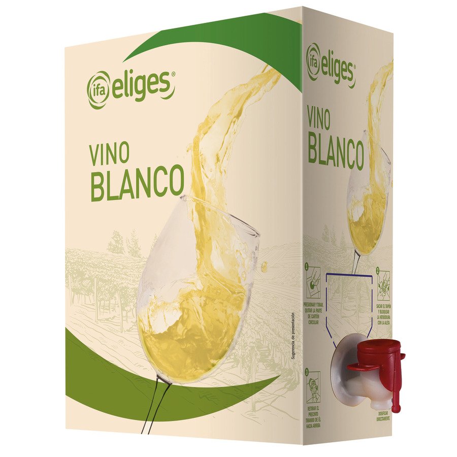 Vino blanco IFA ELIGES bag in box 5 l