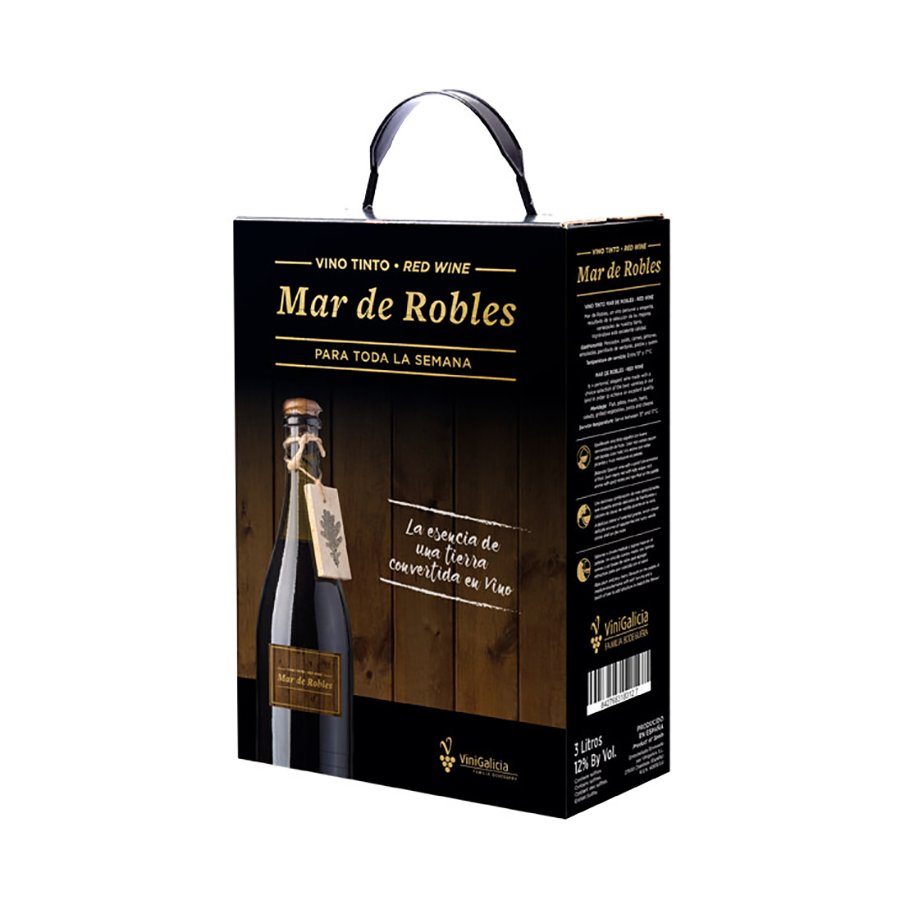 Vino tinto MAR DE ROBLES bag in box 3 l