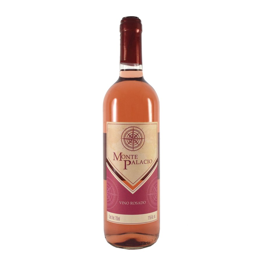 Vino de mesa rosado MONTEPALACIO botella 75 cl.