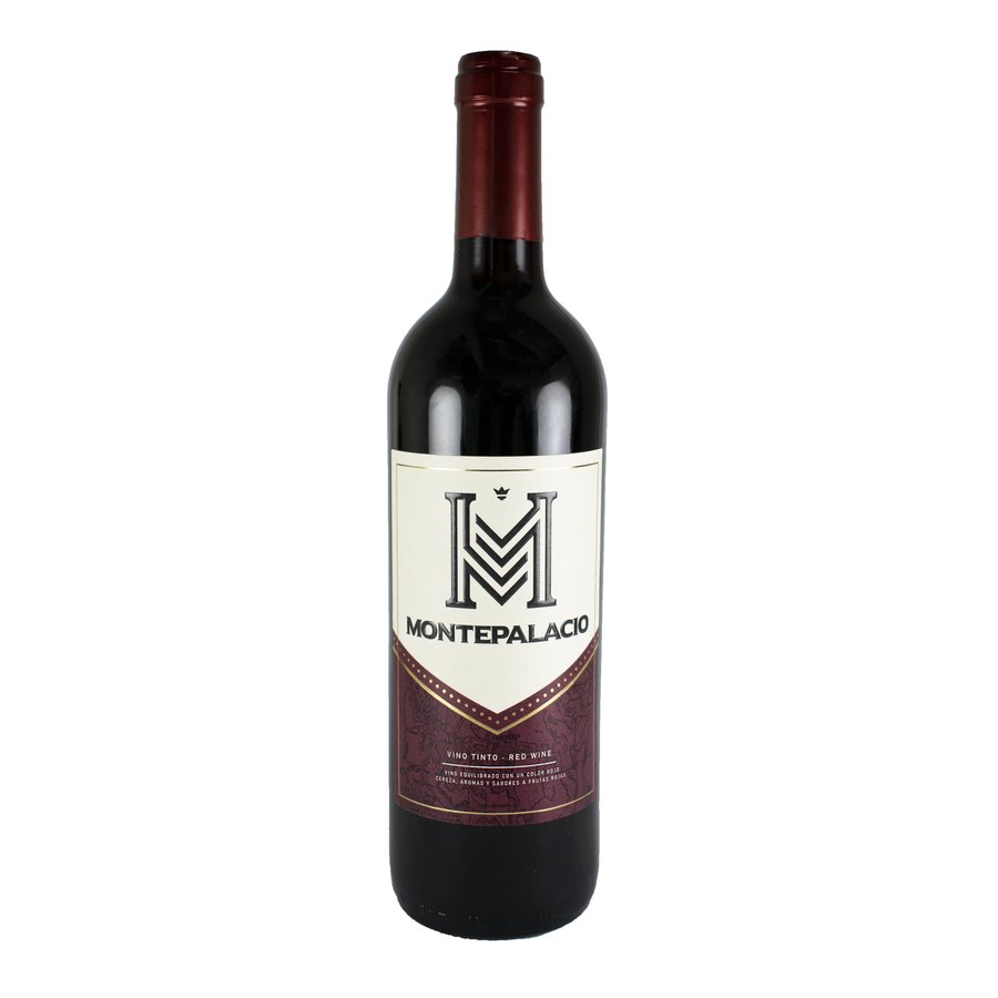 Vino de mesa tinto MONTEPALACIO botella 75 cl.
