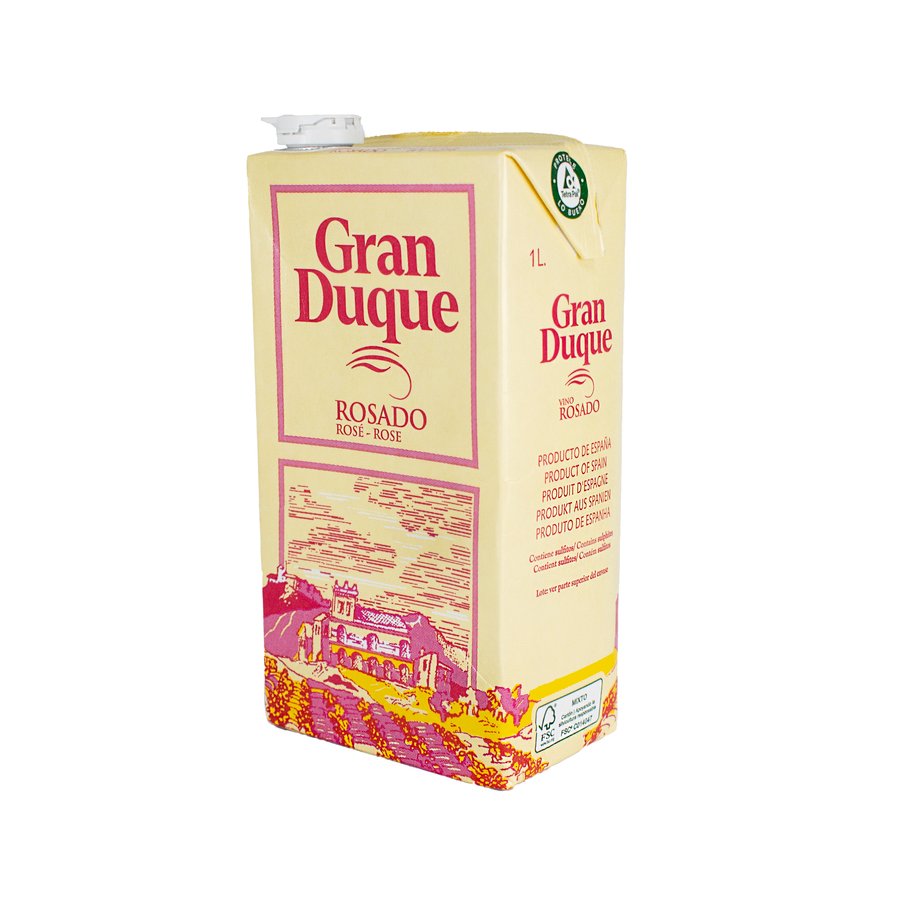 Vino GRAN DUQUE rosado brik 1 l