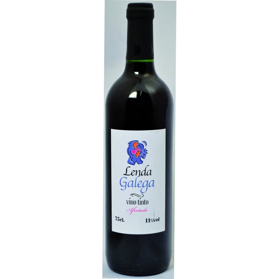 Vino LENDA GALEGA tinto xoven botella 75 cl