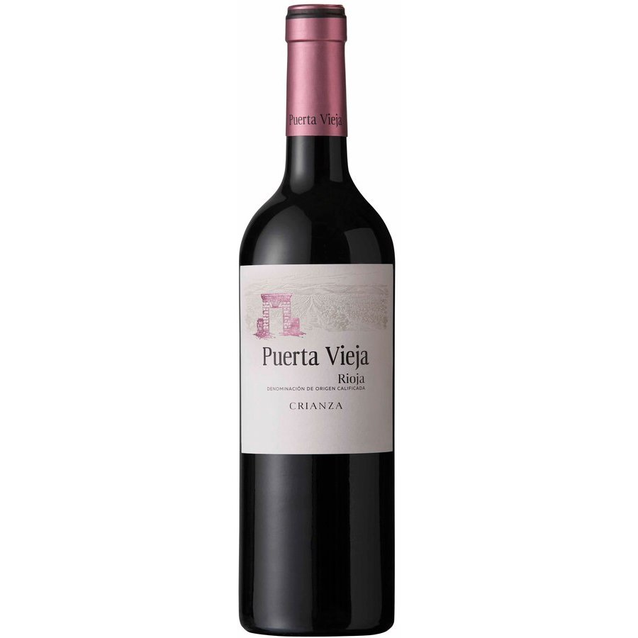 Vino D.O.Rioja PUERTA VIEJA crianza botella 75 cl.