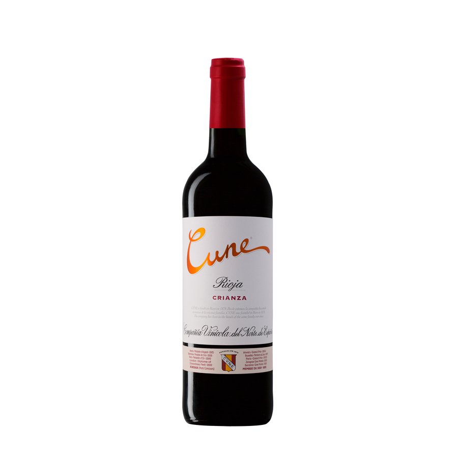 Vino D.O. Rioja CUNE crianza tinto botella  75 cl