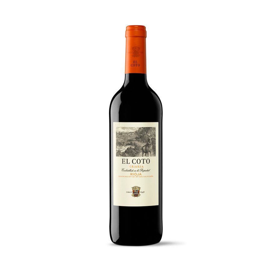 Vino D.O. Rioja EL COTO crianza tinto b/75 cl.