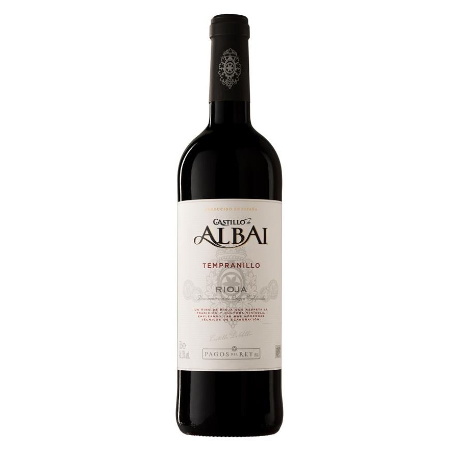 Vino D.O. Rioja CASTILLO DE ALBAI tinto cosecha botella 75 cl