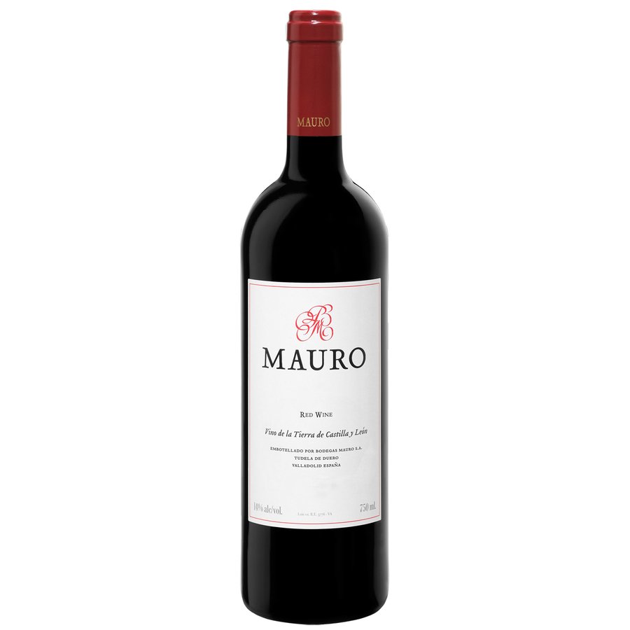 Vino de la tierra MAURO cosecha botella 75 cl