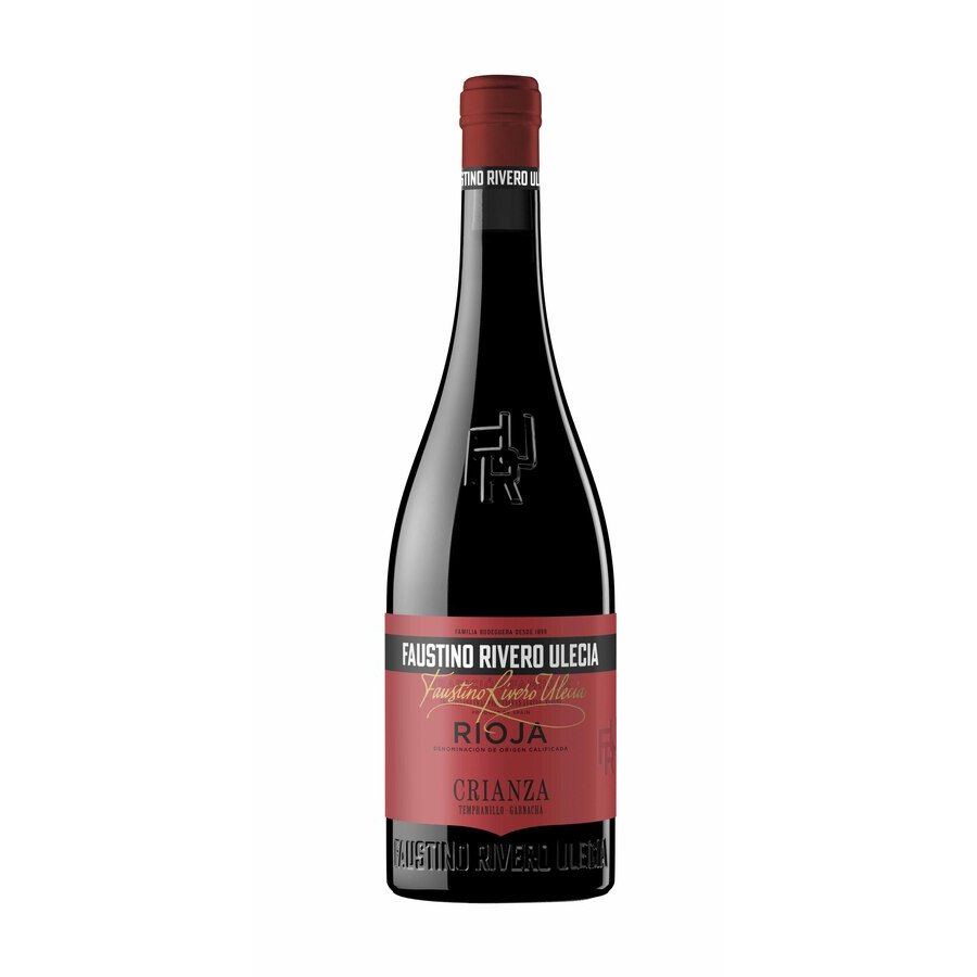 Vino D.O. Rioja crianza FAUSTINO RIVERO botella 75 cl