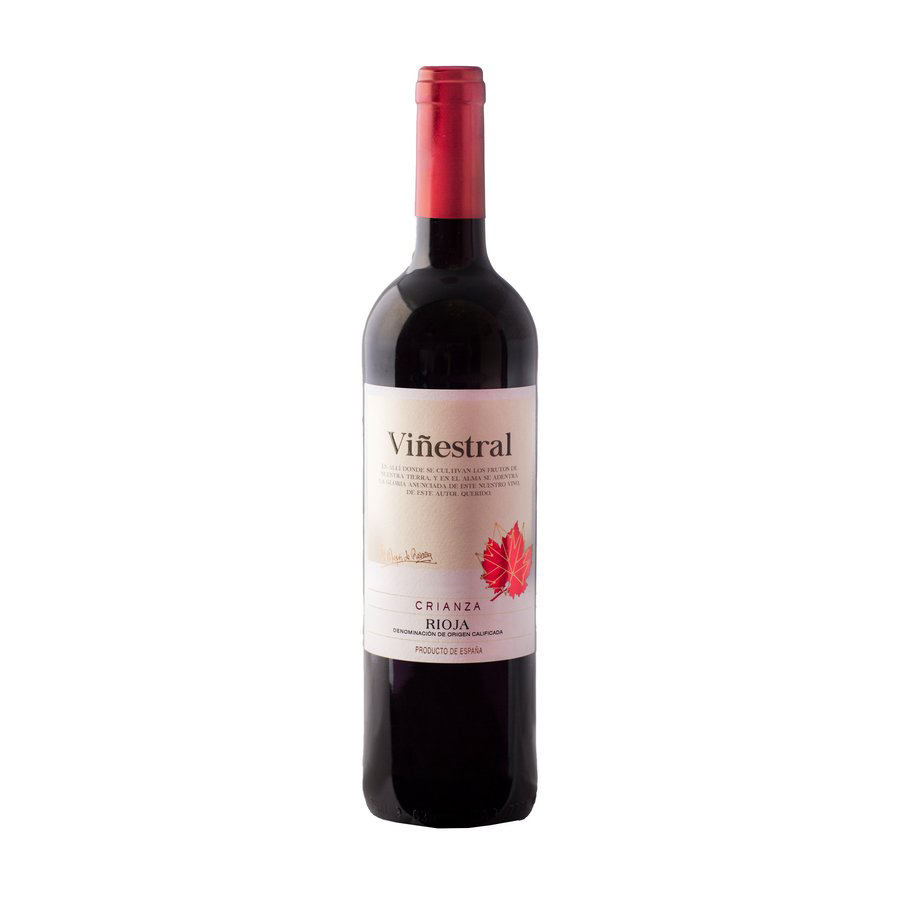 Vino D.O. Rioja VIÑESTRAL crianza botella 75 cl