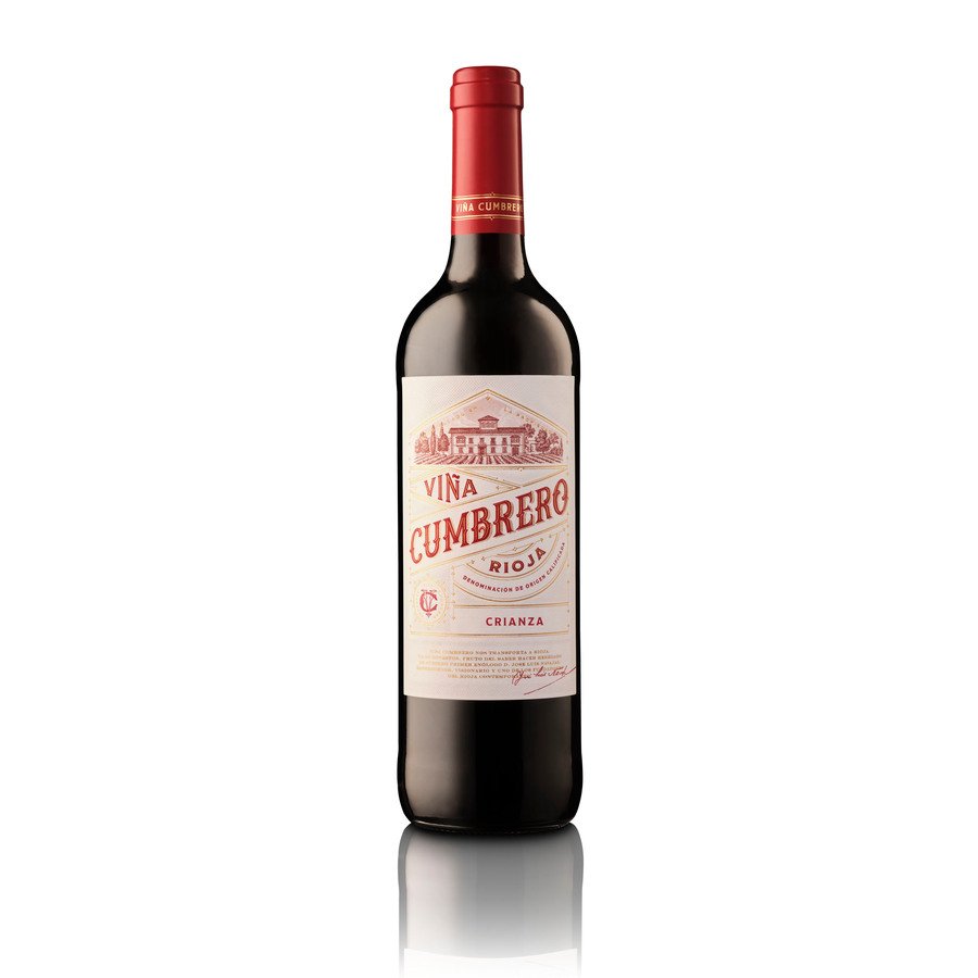 Vino D.O. Rioja VIÑA CUMBRERO crianza botella 75 cl