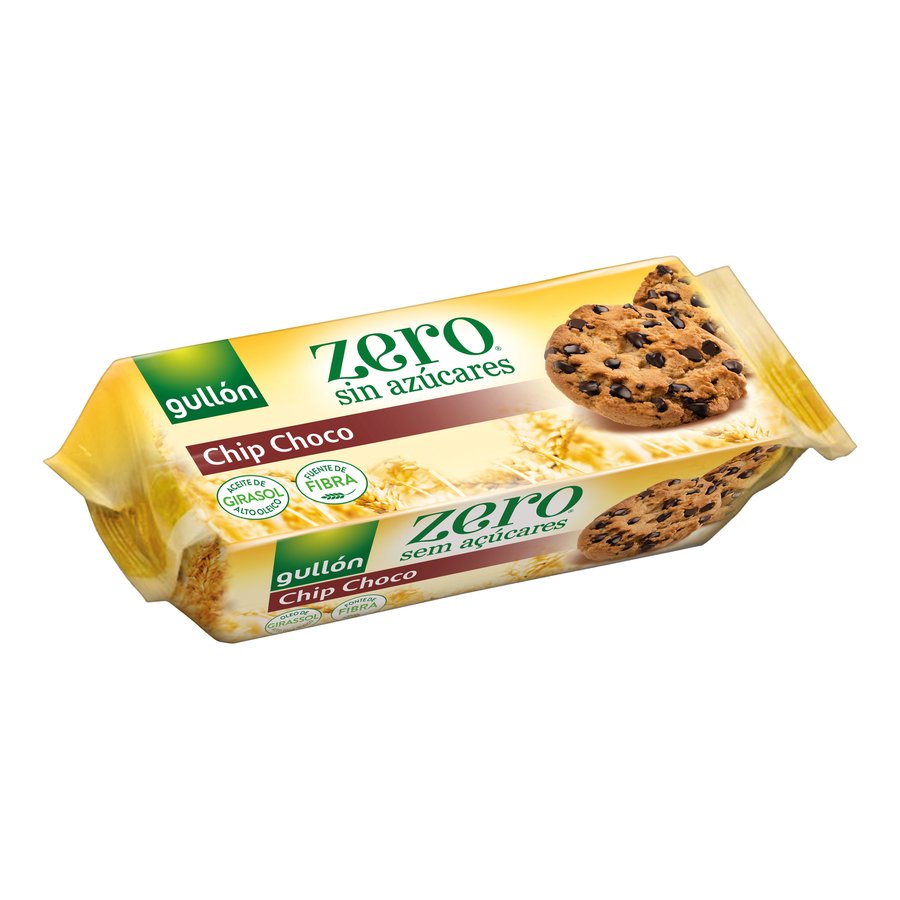 Galletas GULLON chip choco Zero sin azúcar 125 g