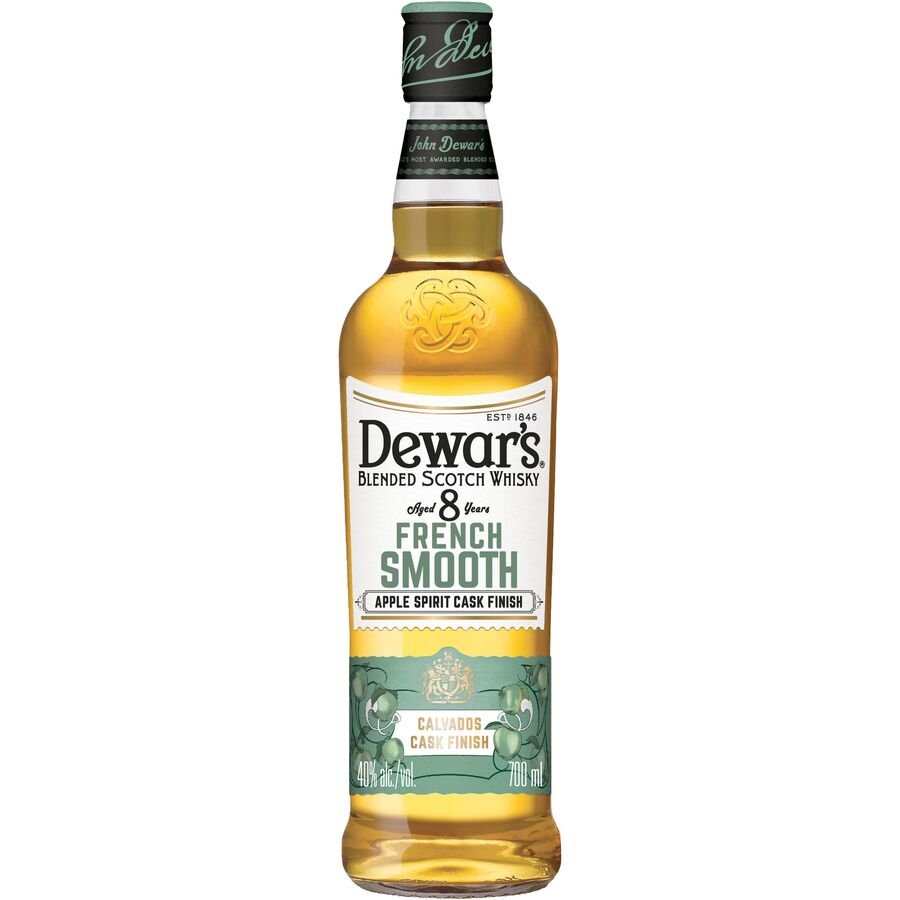 Whisky escocés DEWAR'S 8 French Smooth botella 70 cl