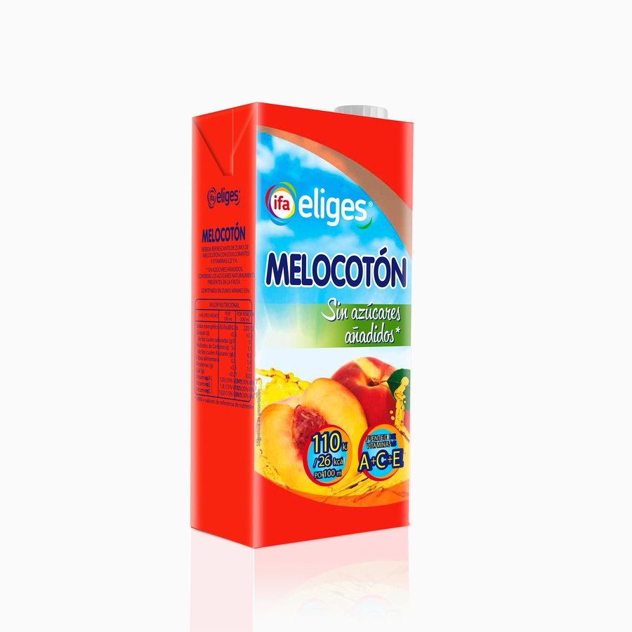 Néctar melocotón sin azúcar IFA ELIGES 1 l