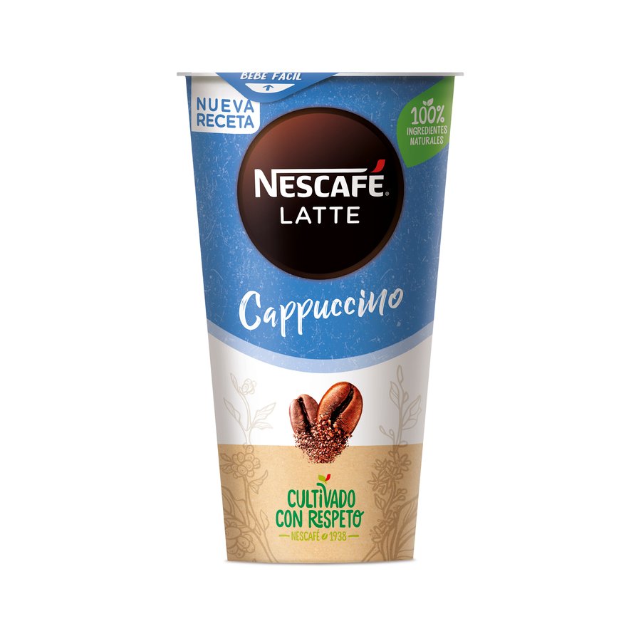 Café refrigerado NESCAFE Latte Cappuccino 190 ml