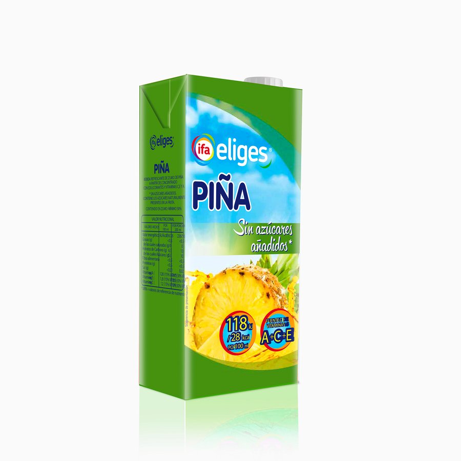 Néctar piña sin azúcar IFA ELIGES 1l