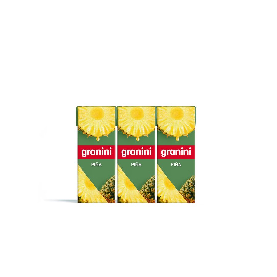 Néctar piña GRANINI mini brik 3x200 ml